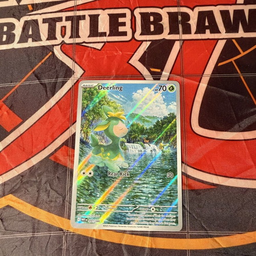 Deerling White Flare Pokemon card 091/086
