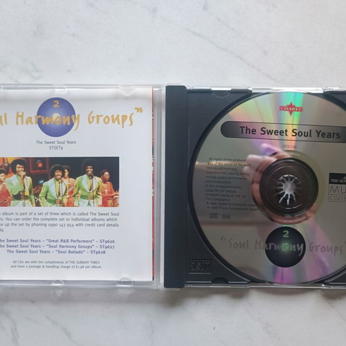 CD The Sweet Soul Years 2 Soul Harmony groups like new