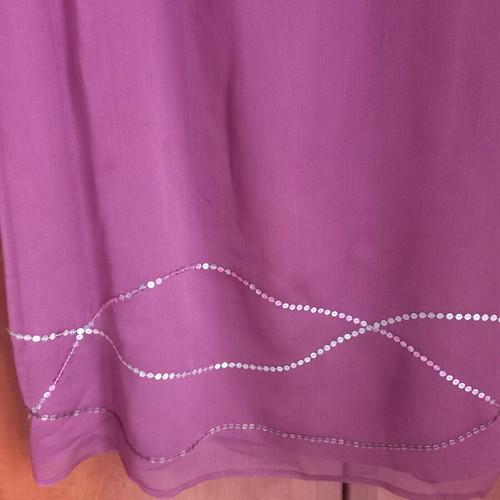 In Wear evening dress used, violet, size S