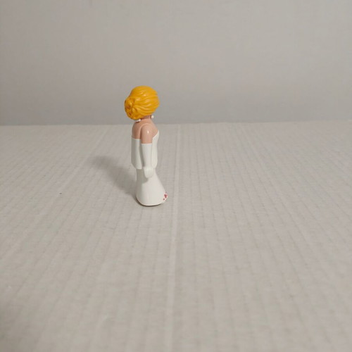 Playmobil figure with wedding dress used