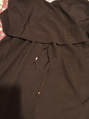 Beach dress new, size medium, black