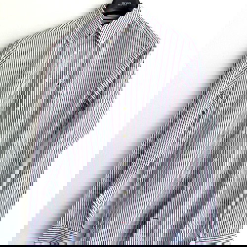 ΤOMMY HILFIGER Ανδρικό Πουκάμισο Pinstripe - Size SMALL - ΚΑΙΝΟΥΡΓΙΟ