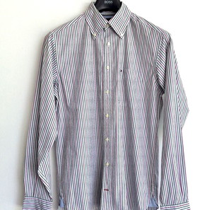 ΤOMMY HILFIGER Ανδρικό Πουκάμισο Pinstripe - Size SMALL - ΚΑΙΝΟΥΡΓΙΟ