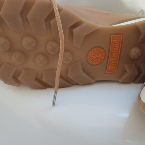 Timberland leather shoes, size EU 38.5, tan