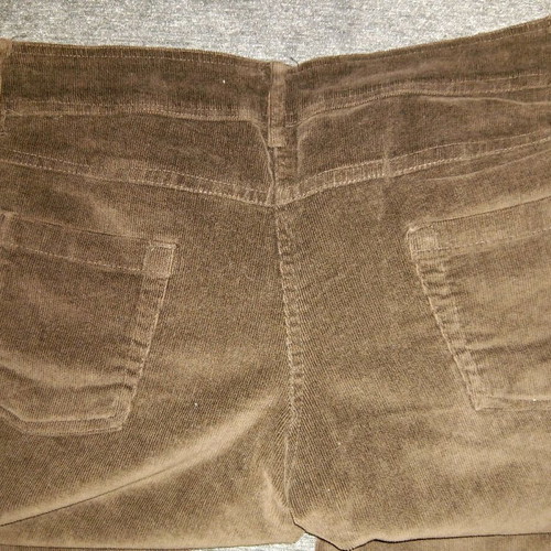Men's corduroy pants brown new, size XXL