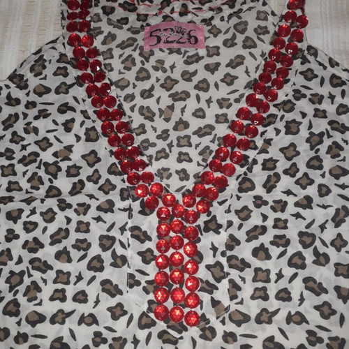 Tunic 5226 Celia Kritharioti like new, summer with beads