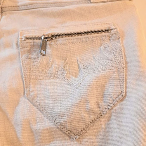 Diesel jeans like new, size 29, white and gray