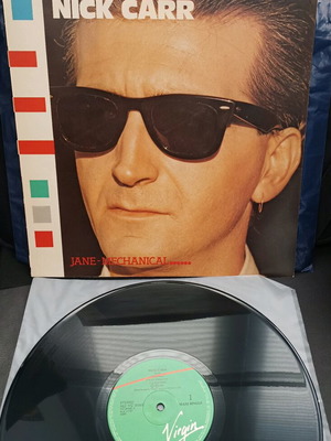 12" Nick Carr Jane maxi single καινούργιο, pop