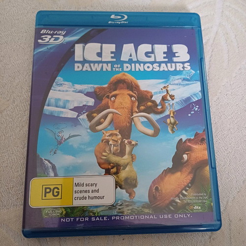Ice Age 3 Dawn of the Dinosaurs Blu-Ray 3D new