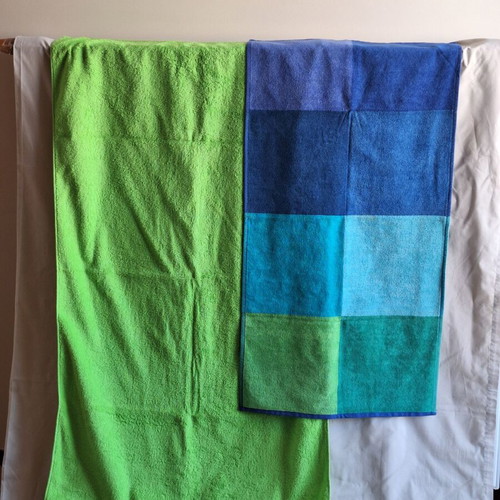 IKEA towel set Brunkrissla Saxan cotton 50x100-70x130 cm new