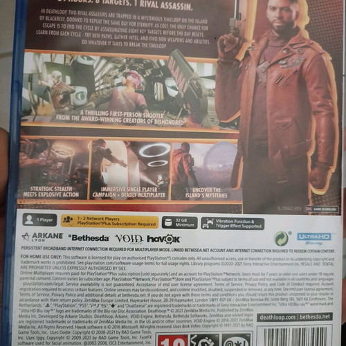 Deathloop PlayStation 5 (PS5) like new
