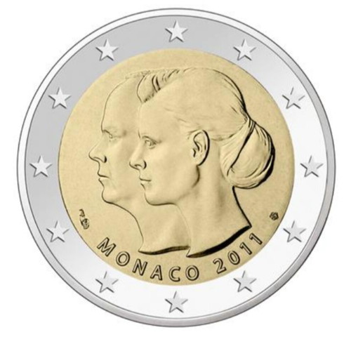2 Euro Monaco 2011 Prince Albert New Commemorative Coin
