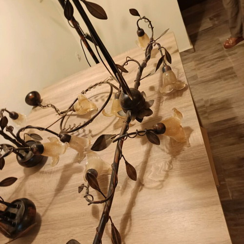 Ceiling and floor lamps used