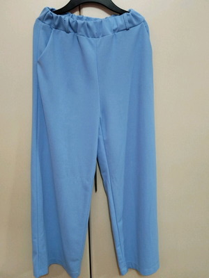Secret women's bell-bottom pants like new, turquoise, one size