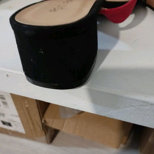 Summer shoes new, size 38, multicolor suede with anti-slip sole