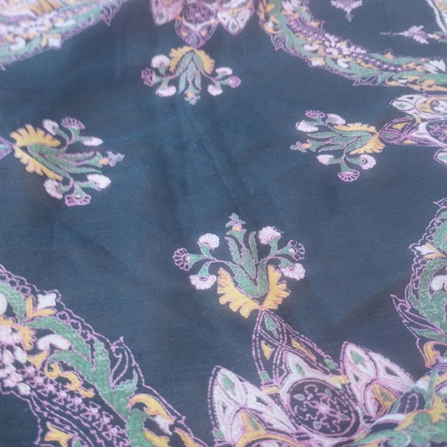 Large Scarf Shawl 110x110 Boho Ethnic Pattern like new