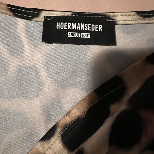 Leopard Body Hoermanseder new, size L, black and beige