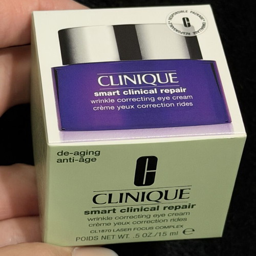 Clinique Smart Clinical Repair Eye Cream 15ml new, wrinkle correcting