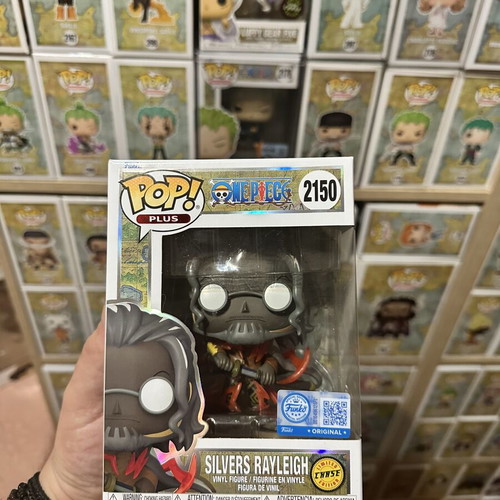Funko Pop One Piece Silvers Rayleigh Chase vinyl figure new