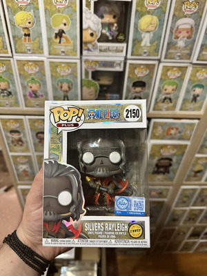 Funko Pop One Piece Silvers Rayleigh Chase vinyl figure new