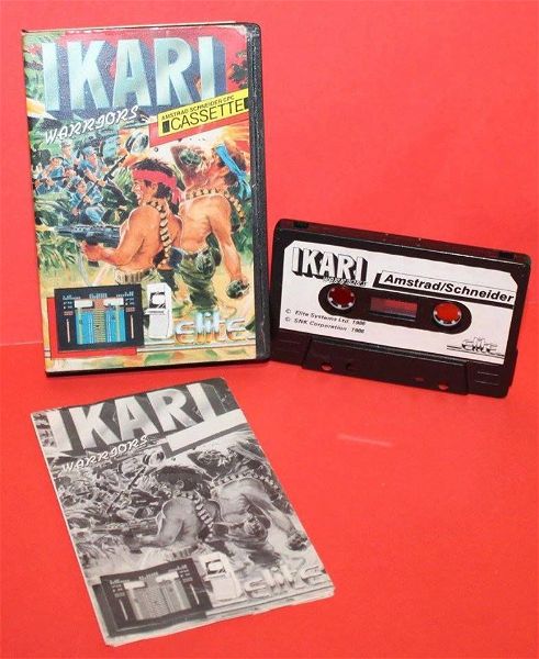  Amstrad CPC, Ikari Warriors Elite (1986) se poli kali katastasi. (den echi gini test) timi 15 evro
