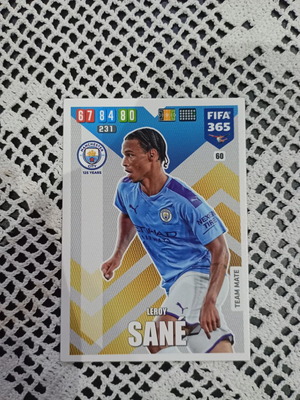 Leroy Sané Manchester City 2020 card like new