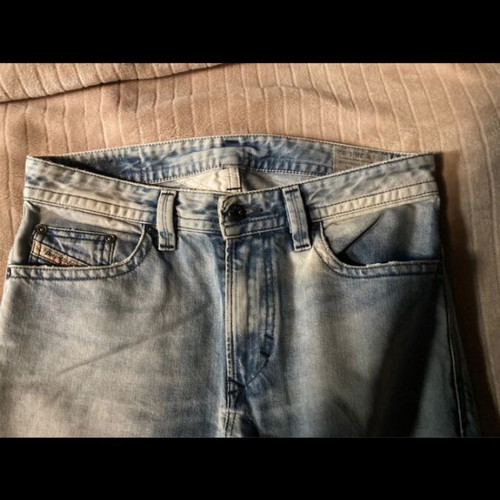 Diesel light blue skinny men's jeans size 28 used vintage
