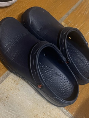 Dian EVA Professional Anatomical Clogs like new, dark blue, size 40