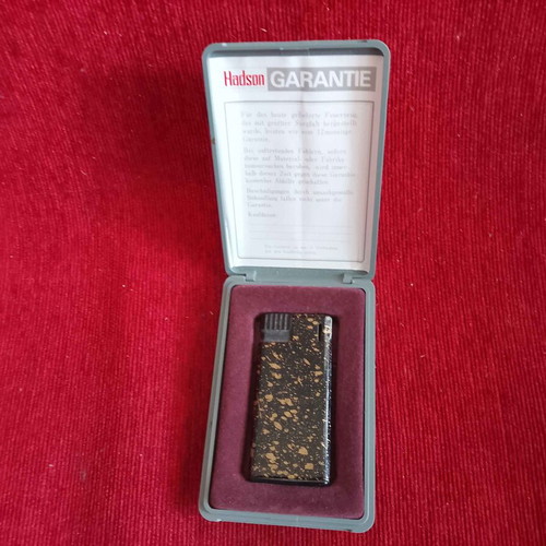 Collectible gas lighter unused 1975-1985 with box and papers