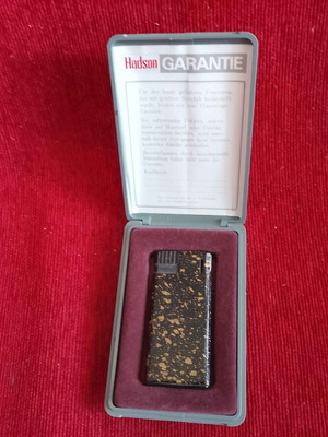Collectible gas lighter unused 1975-1985 with box and papers