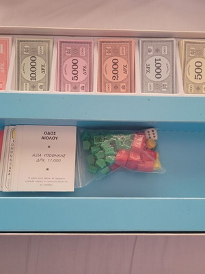 Vintage Monopoly board game used