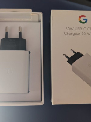 Google charger 30W USB-C Power Delivery used, white (GA03502-EU)