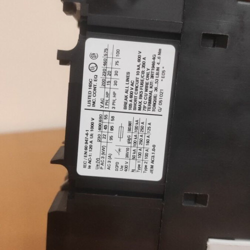 Siemens Power Relay 45kW 3RT1046-1AP00 with Contact 3RH1921-1LA20 new
