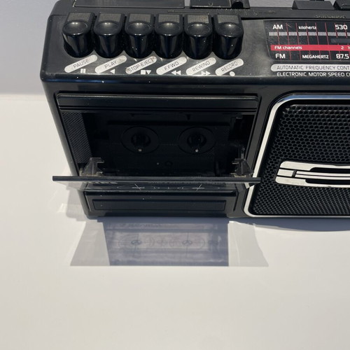 Philips D7160/00 vintage radio cassette player used for repair or decor