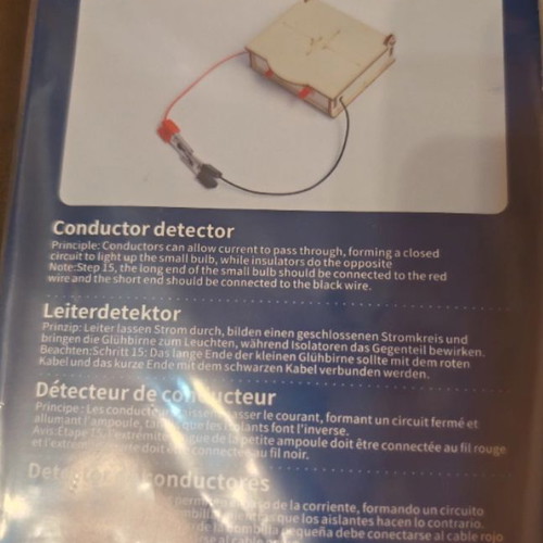 STEM 6 in 1 Educational Kit for Robotics Physics Electronics DIY