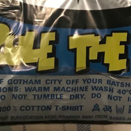Vintage Batman T-Shirt XL deadstock factory sealed DC Comics
