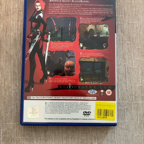 BloodRayne PlayStation 2 used English complete