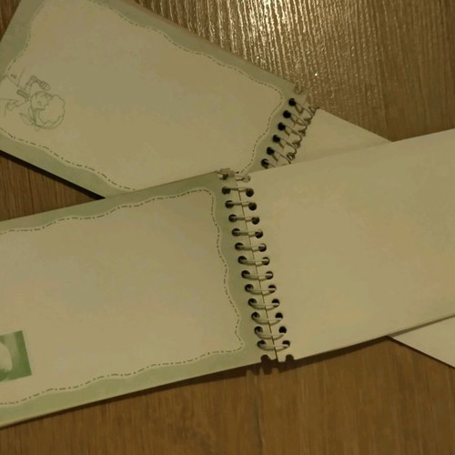 Collectible notepads 90s used, set of 2 pieces