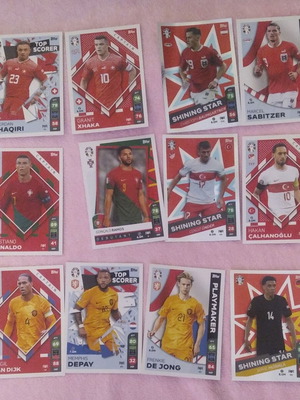 Match Attax Uefa 2024 cards new, pack of 27