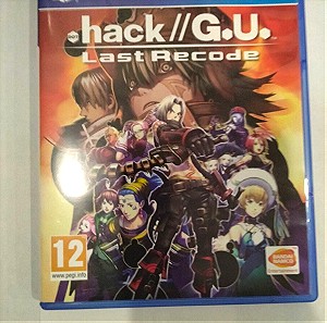 Dot Hack // G.U Last Recode για PS4
