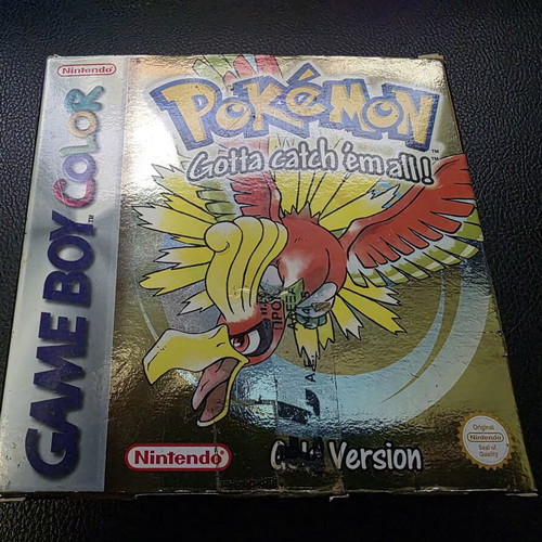 Pokémon Gold Game Boy μεταχειρισμένο με original θήκη και κουτιά