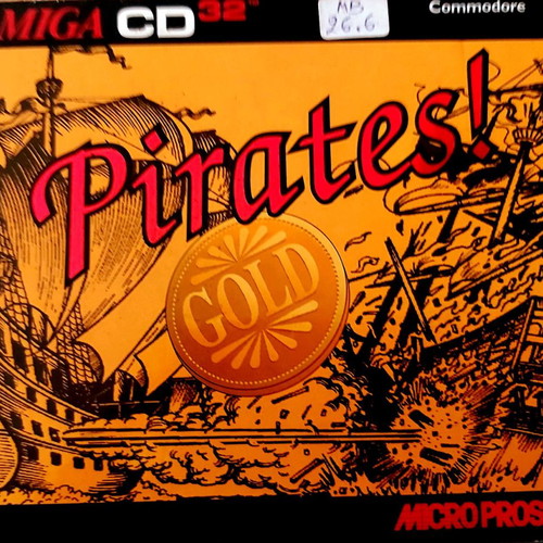 Amiga CD32 Pirates! Gold used in good condition