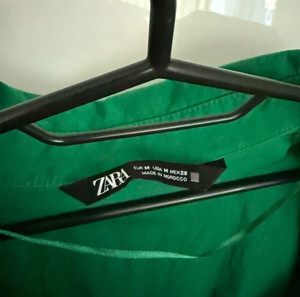 Πράσινο πουκάμισο Zara