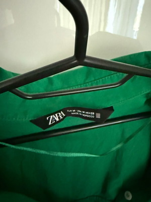 Πράσινο πουκάμισο Zara