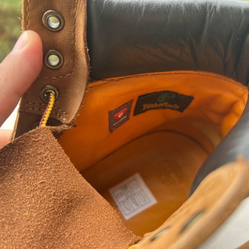 Μπότες Timberland Premium 6 inch αδιάβροχες καφέ νούμερο 44 σαν καινούργιες