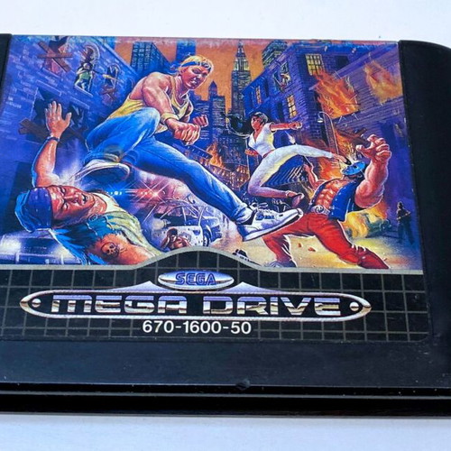 Streets of Rage Sega Mega Drive cartridge used, fighting game