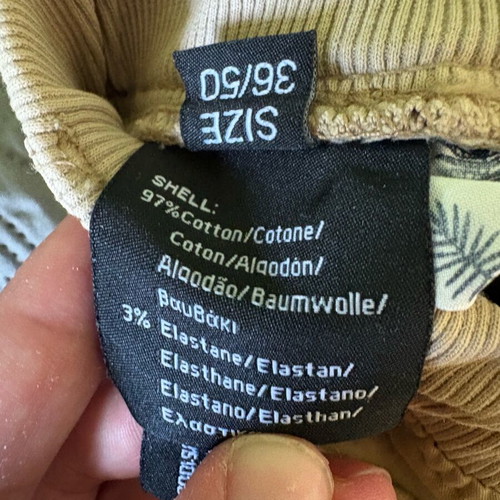 Cargo pants beige like new, size W36