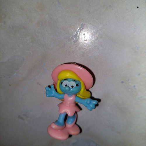 Smurfette figure like new
