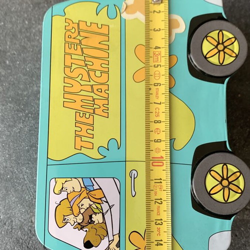 Collectible tin box used