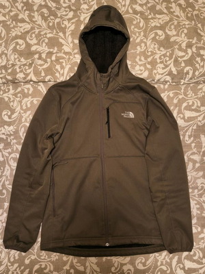 The North Face Quest Softshell Men's Jacket Like New Khaki Size L